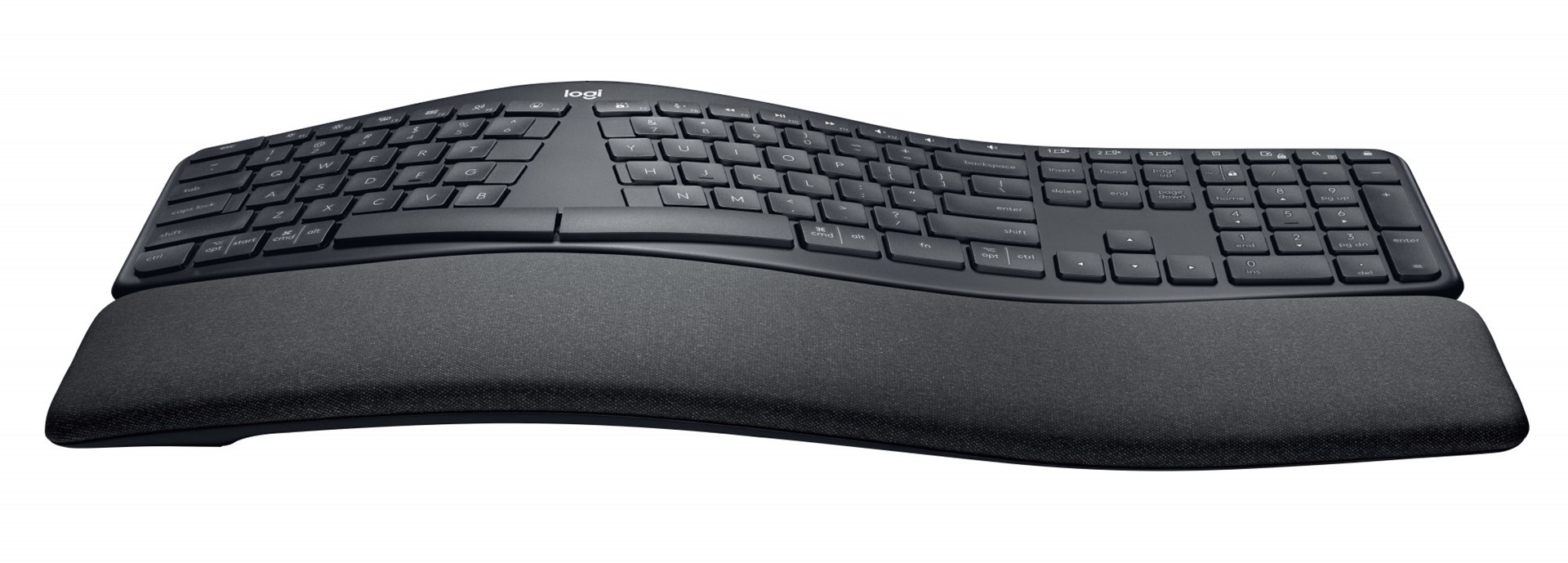 Tastierë Logitech ERGO K860 for Business, ergonomike, e zezë