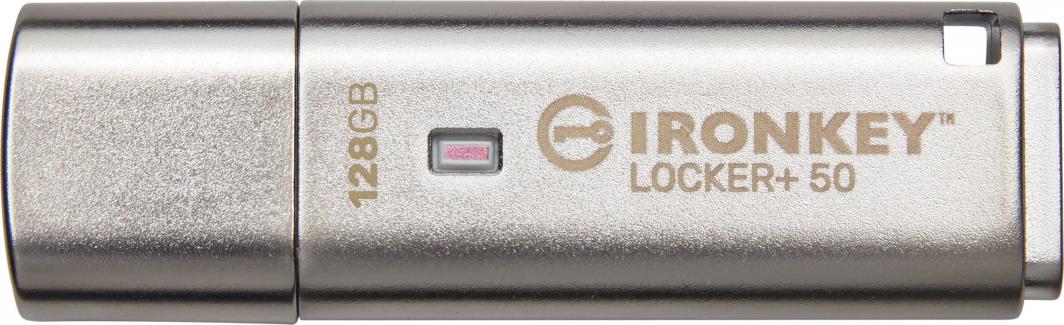 USB Kingston IronKey Locker+ 50, 128 GB (IKLP50/128GB)