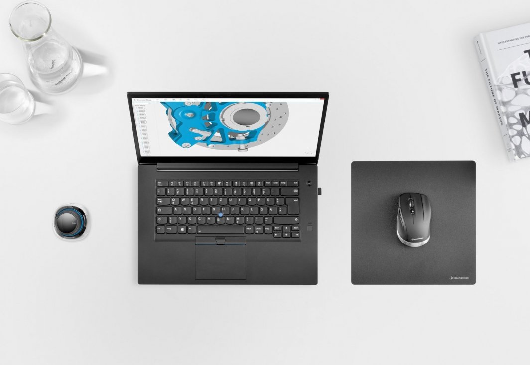 Maus 3Dconnexion CadMouse, Bluetooth, USB-C, i zi