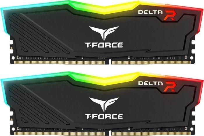 Memorie TeamGroup T-Force Delta RGB, DDR4, 16 GB, 3200 MHz, CL16, TF3D416G3200HC16FDC01