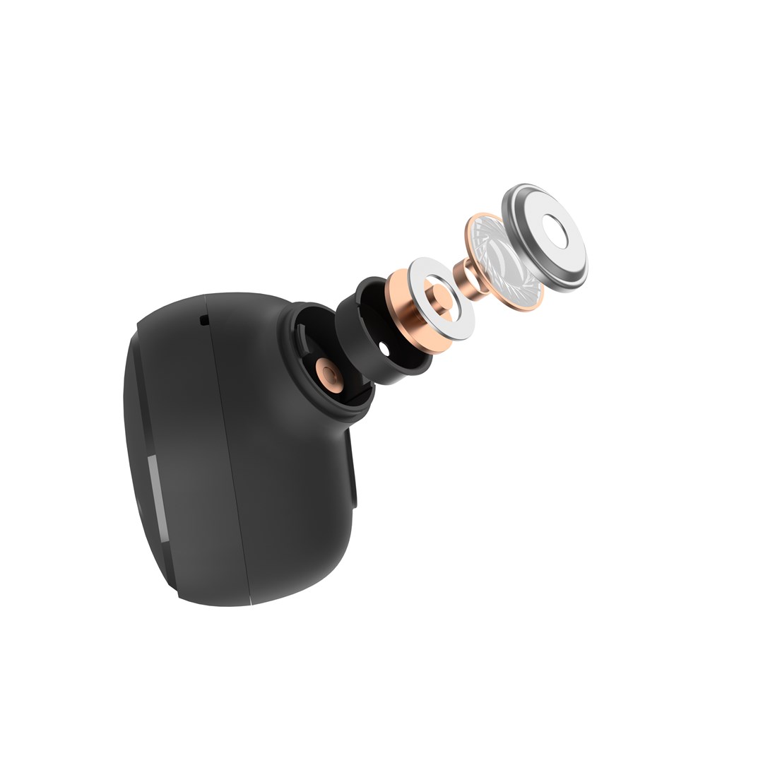 Dëgjuese Xiaomi mi Buds Essential, True Wireless Stereo (TWS), të zeza