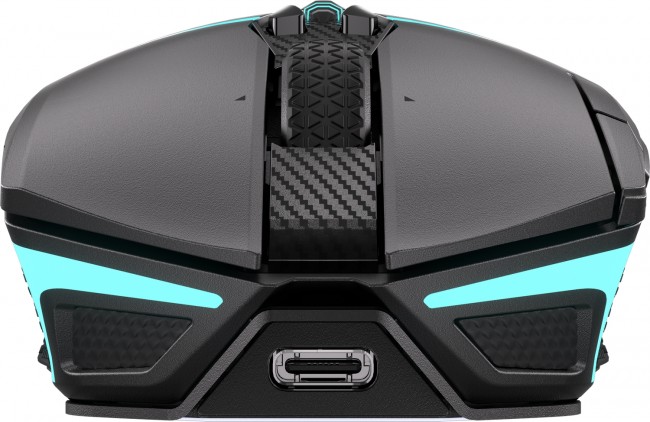 Mouse gaming Corsair NIGHTSABRE Wireless, 26000 DPI, pa tela, i zi