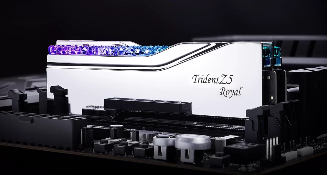 Memorie G.Skill Trident Z5 Royal, DDR5, 32GB, 6400MHz, e argjendtë