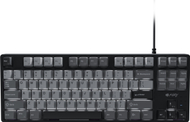 Tastierë mekanike gaming Fury Kanabo K2 TKL, me ndriçim, me kabllo 160cm, gri e zezë