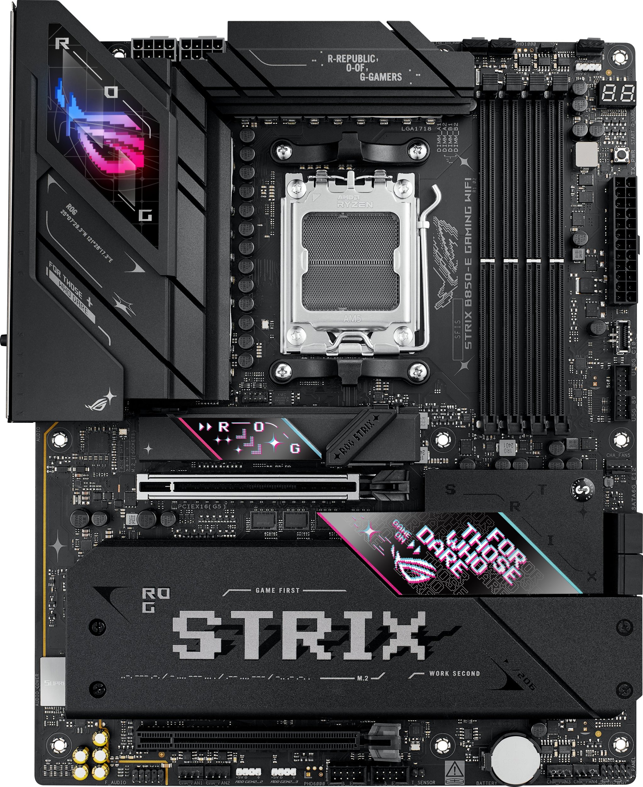 Motherboard ASUS ROG Strix B850 E Gaming WiFi, AMD, ATX, i zi