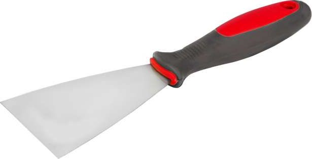 Shpatull për glet Proline Putty Knife 80mm, çelik inox, dorezë 2 komponentëshe