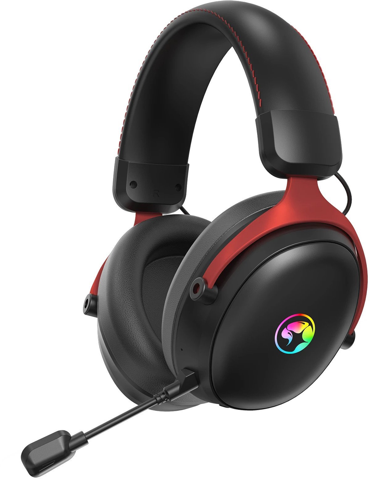 Kufje gaming Marvo Scorpion HG9076W Tactic X Pro, wireless Bluetooth 2.4G, RGB, të zeza