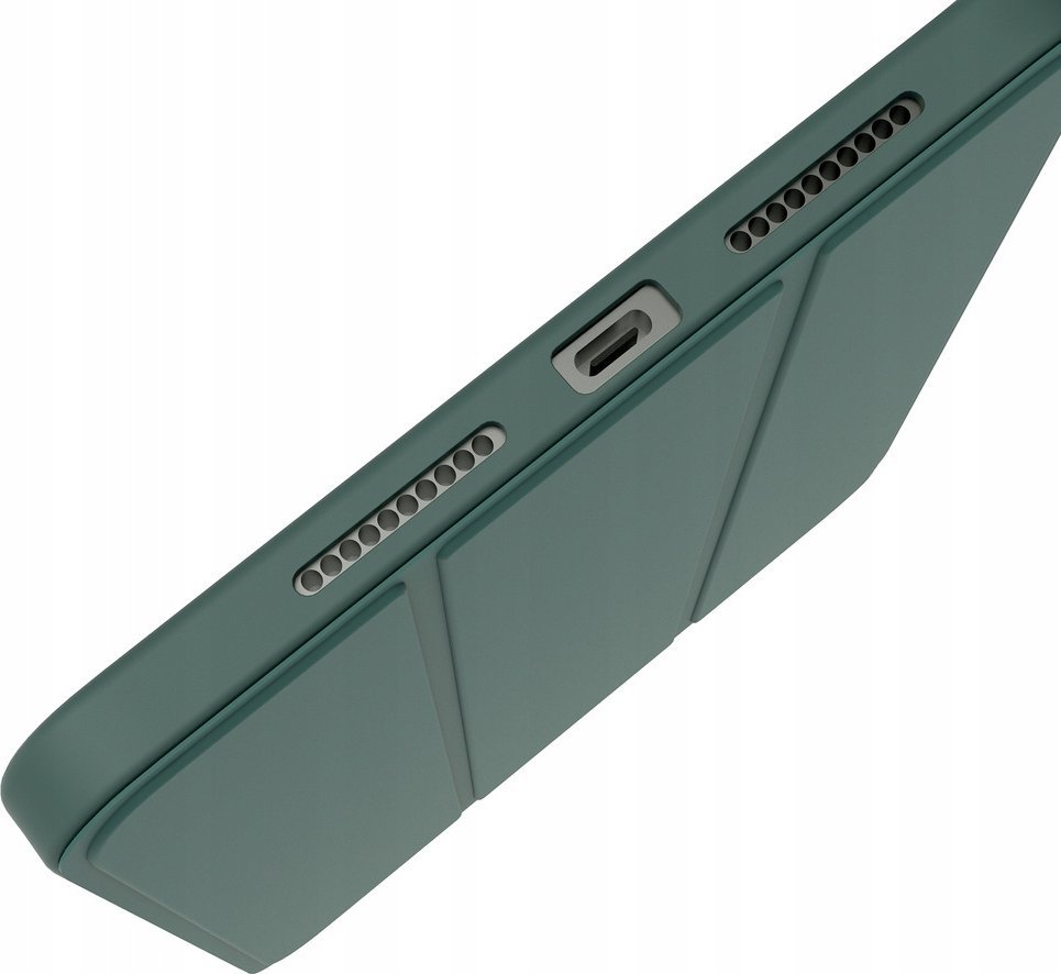 Kutizë mbrojtëse JCPal DuraPro për iPad Pro 11 M4, me mbajtës për Pencil, jeshile e errët