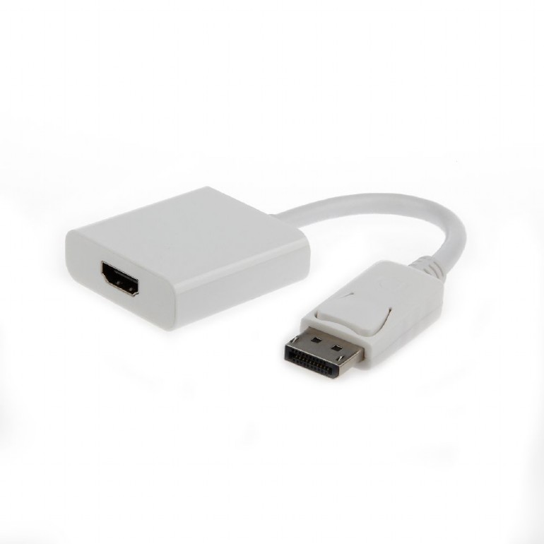 Përshtatës Gembird DisplayPort - HDMI, i bardhë
