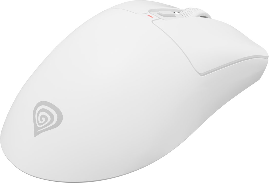 Mouse gaming Genesis Zircon 880 NMG-2380, wireless 2.4 GHz Bluetooth, optik, i bardhë