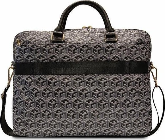 Çantë laptopi Guess GCube Stripes GUE002880, 16", lëkurë sintetike, shumëngjyrëshe