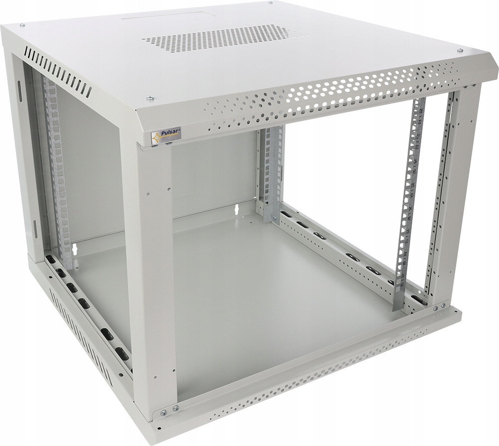 Kabinet rack muri Pulsar RWA966 G, 9U 19", 600x600 mm, gri