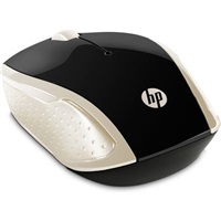 Maus wireless HP 200, optik, Silk Gold, ari i zbehtë