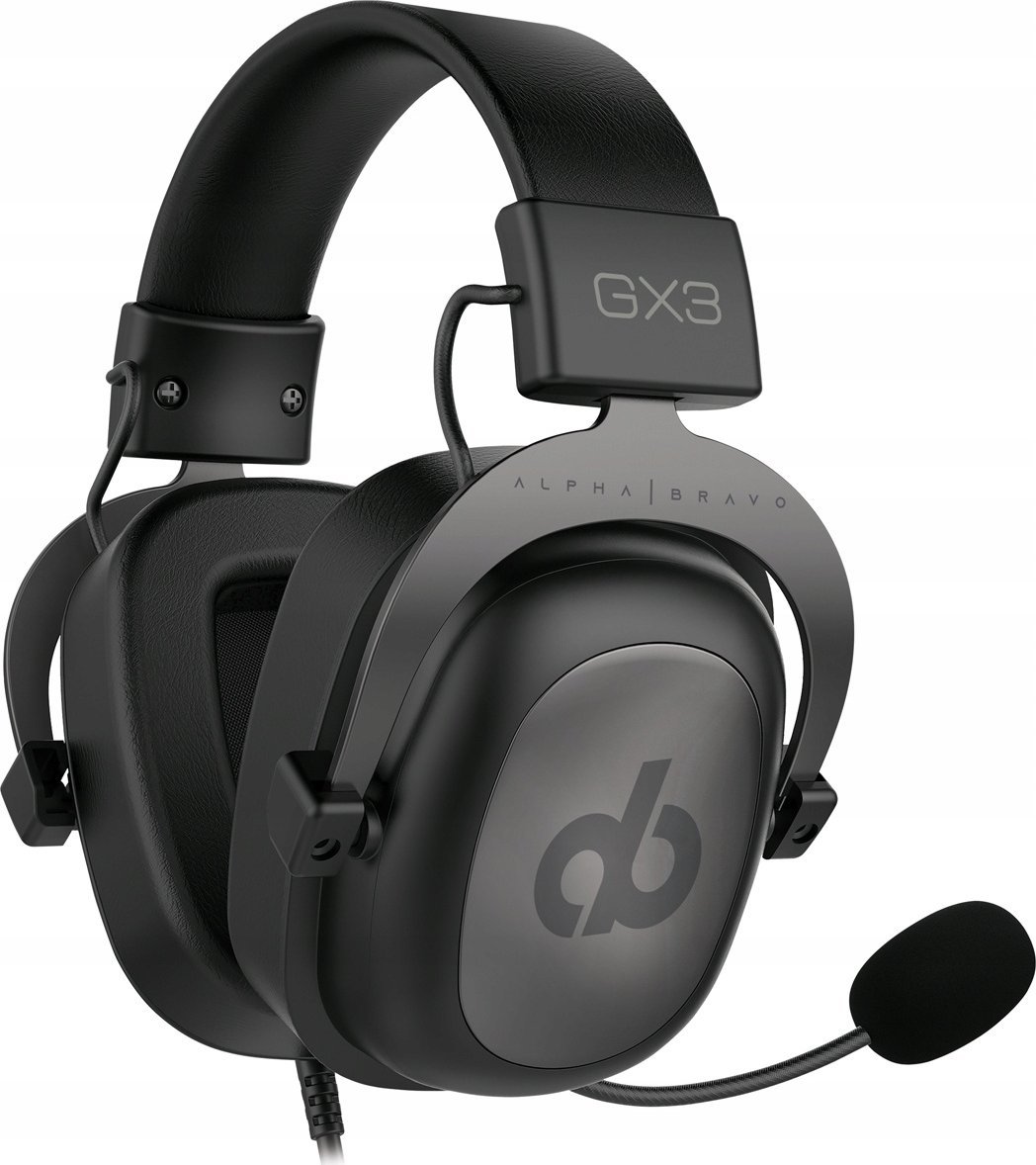 Kufje gaming Veho Alpha Bravo GX 3 Pro, 53mm, USB dhe 3.5mm, të zeza