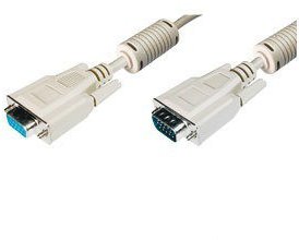 Kabllo VGA Goobay CAK SVGA XGA 5000, 50m, 15 pin, e zezë