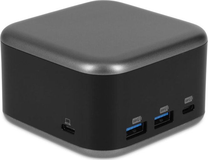 Docking station LMP PowerDock, 5 porta USB C, HDMI 4K, i zi gri