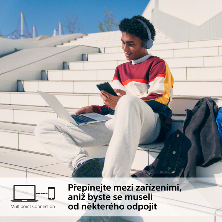 Kufje Sony WH-CH520, të kaltërta