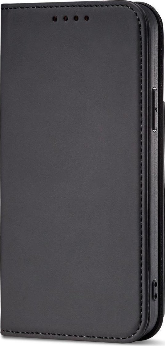 Kapak portofol Hurtel Magnet Card Case për Samsung Galaxy S23 Ultra, me qëndrim, i zi