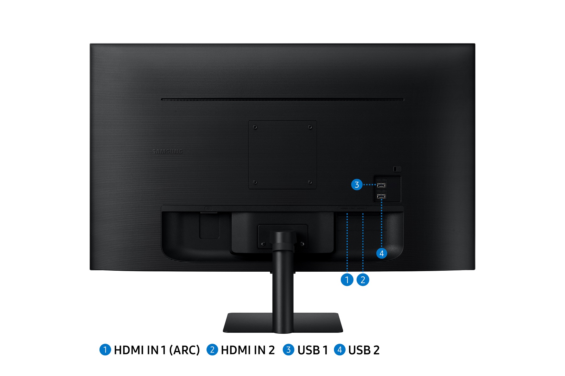 Monitor Samsung Smart M5 LS32DM500EUXDU, 32", VA, FHD, i zi