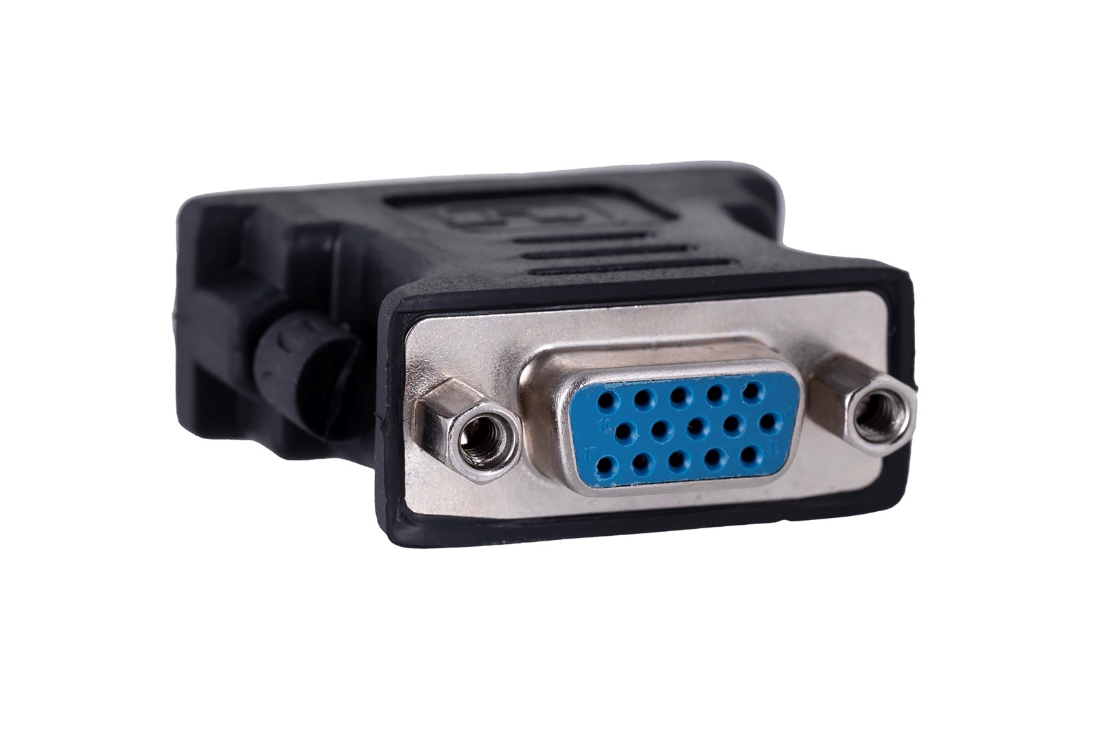 Adapter video Lanberg AD-0012-BK, DVI-I në VGA, i zi