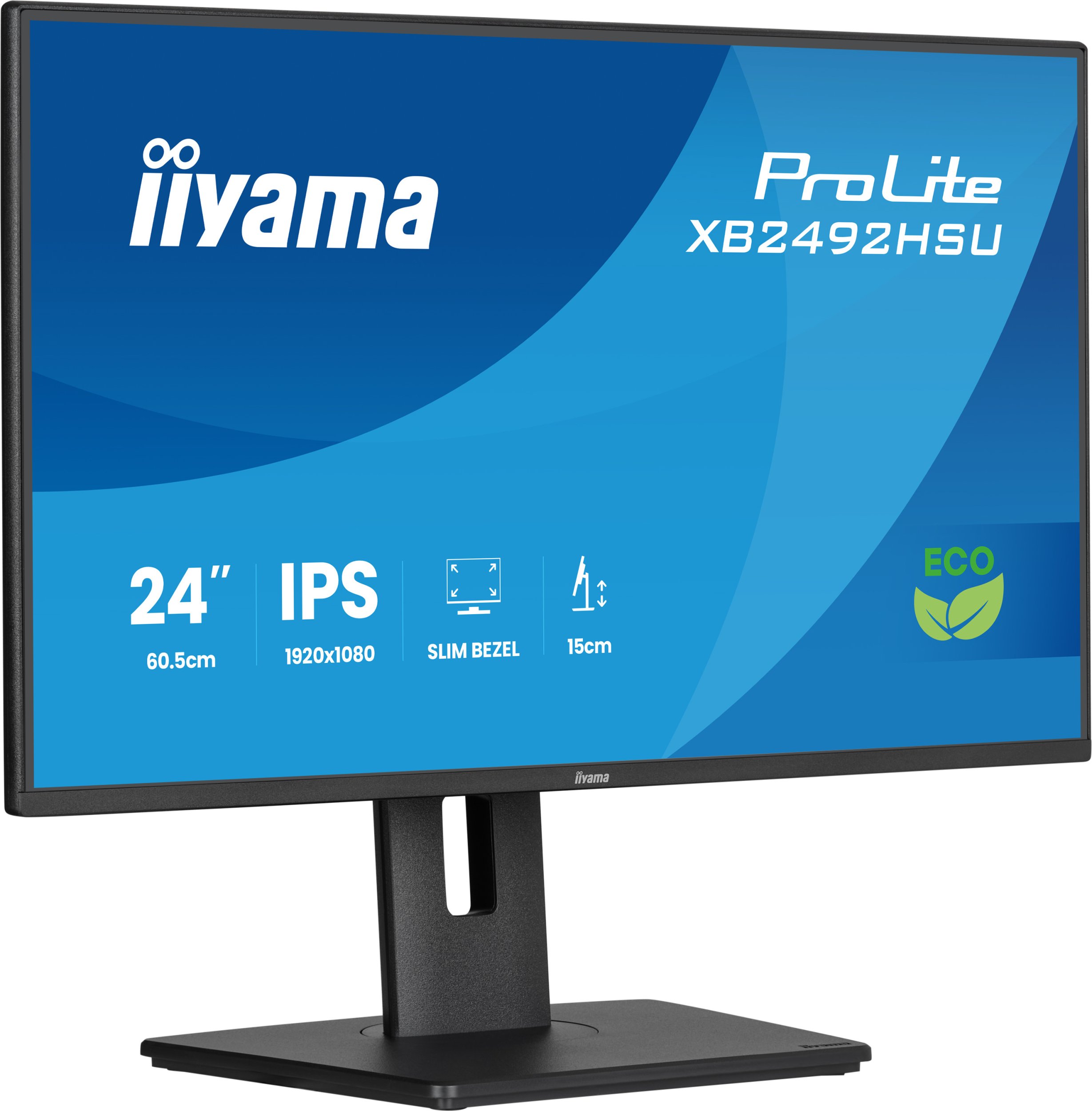 Monitor Iiyama ProLite XB2492HSU B1, 24", Full HD, i zi