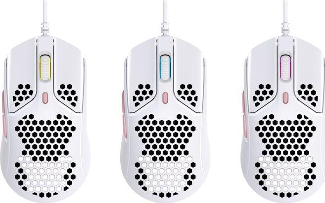 Maus HyperX Pulsefire Haste, i bardhë