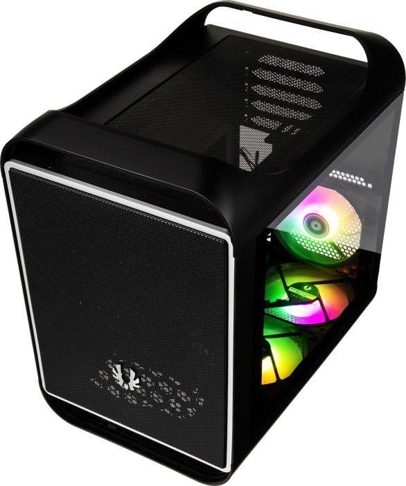 Kasë BitFenix Prodigy M 2022 ARGB, e zezë, Mini Tower