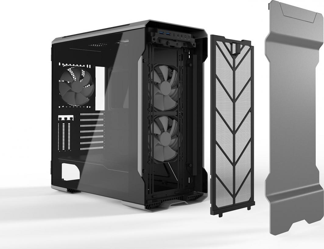 Kasë Phanteks Enthoo Evolv X, e argjendtë, Midi Tower
