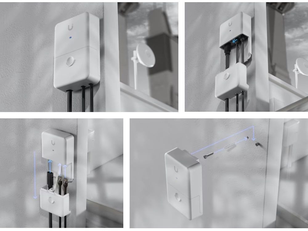Injektor PoE Ubiquiti UISP Dual Power, 2.5Gbps, 100W 48V, i zi