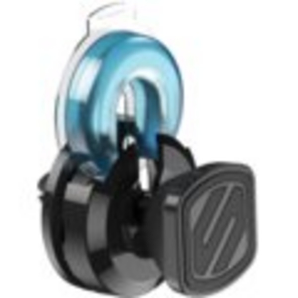 Mbajtës magnetik për makinë SCOSCHE MagicMount Fresche, me freskues ajri, i zi 