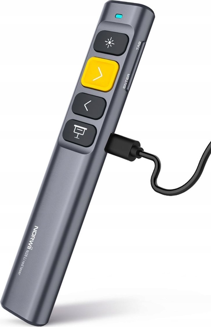 Prezantues me lazer Norwii N28, wireless, USB C, i zi