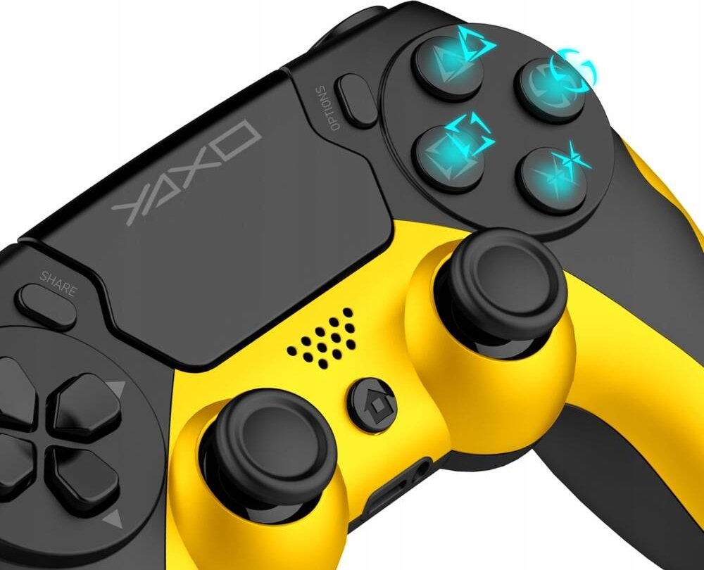 Gamepad Pad Yaxo Hornet Fury, wireless, për PC PS3 PS4, i bardhë