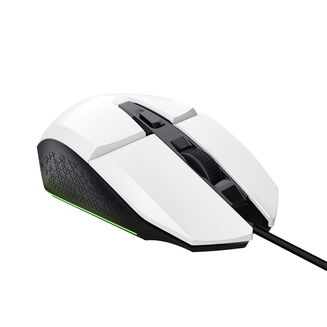 Maus Gaming GXT 109W Felox, 200-6400 DPI, 6 Butona, i bardhë