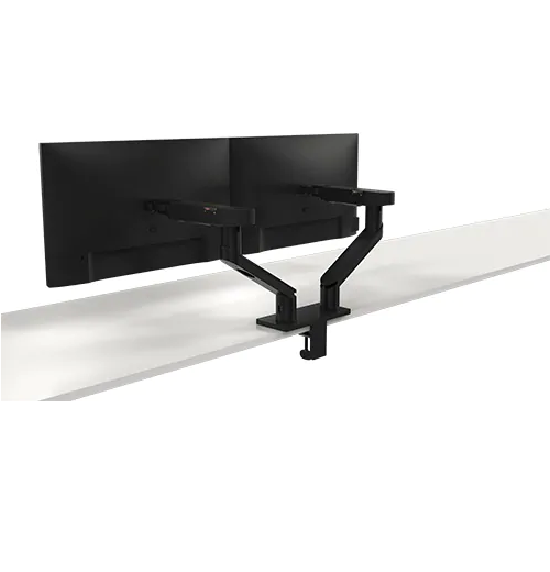 Krah dyfishtë për monitorë Dell MDA20, deri 27", i zi