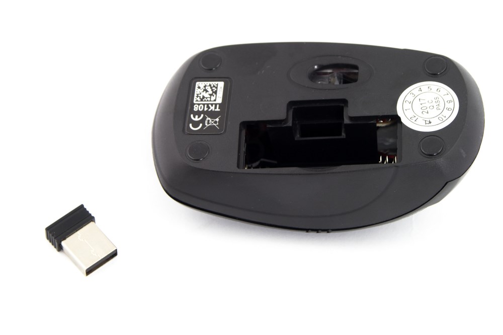 Set tastierë dhe maus Esperanza TK108, Wireless, USB, e zezë