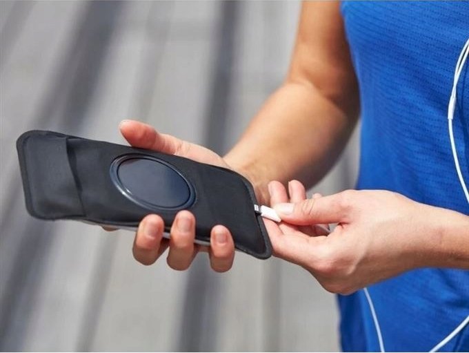 Rrip për vrapim Shapeheart NHR AMZ, madhësia XXL, për telefona deri 17.2 cm, i zi