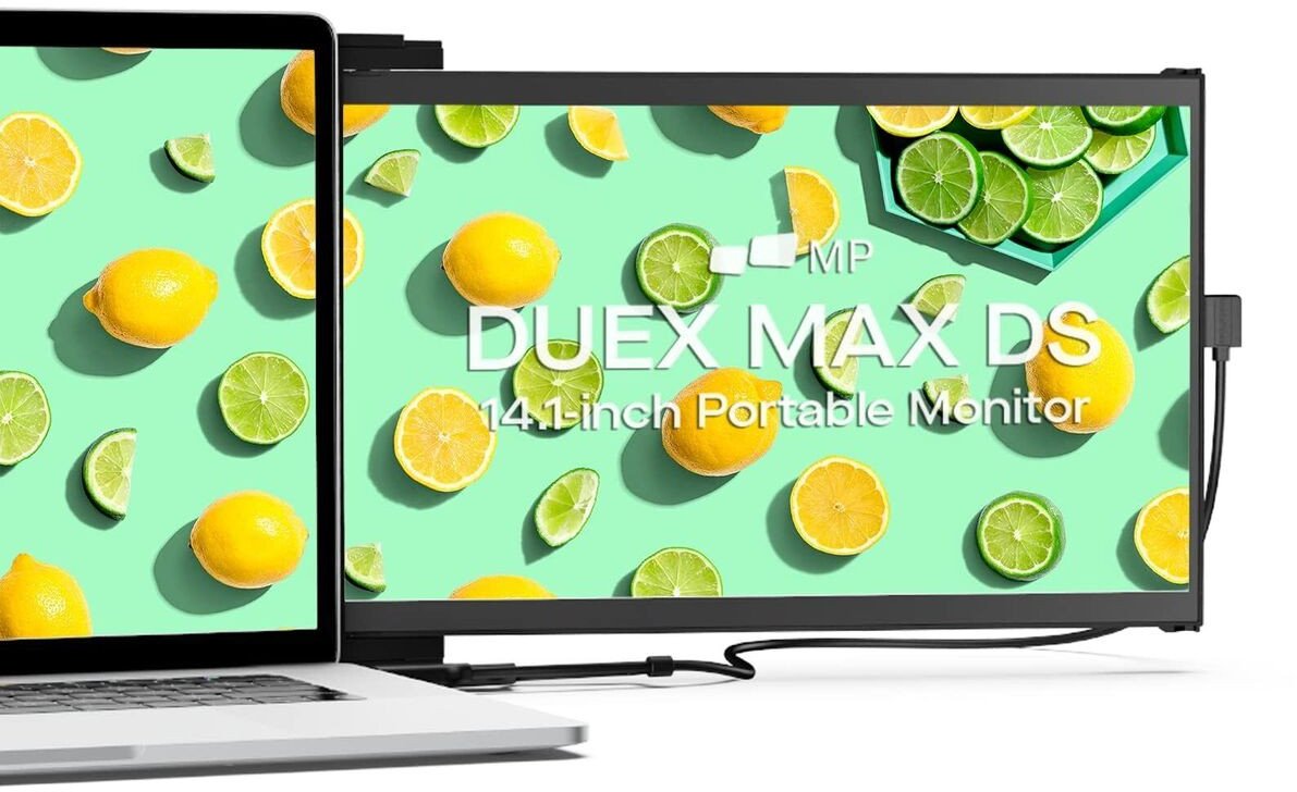 Monitor portativ Mobile Pixels Duex Max DS, 14", IPS, i zi