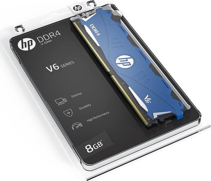 Memorie HP V6, DDR4, 8 GB, 3000 MHz, CL16, 7EH64AA#ABB