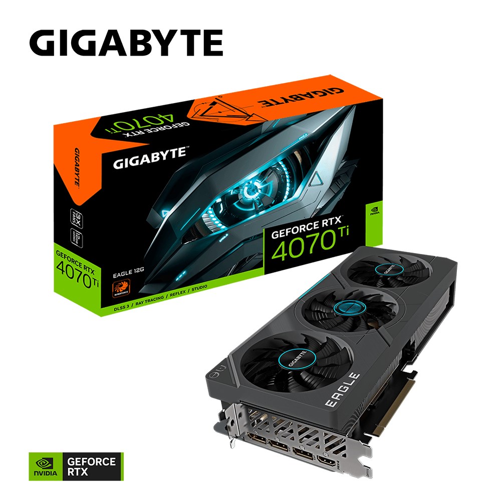 Kartë grafike GIGABYTE NVIDIA GeForce RTX 4070 Ti, 12 GB GDDR6X