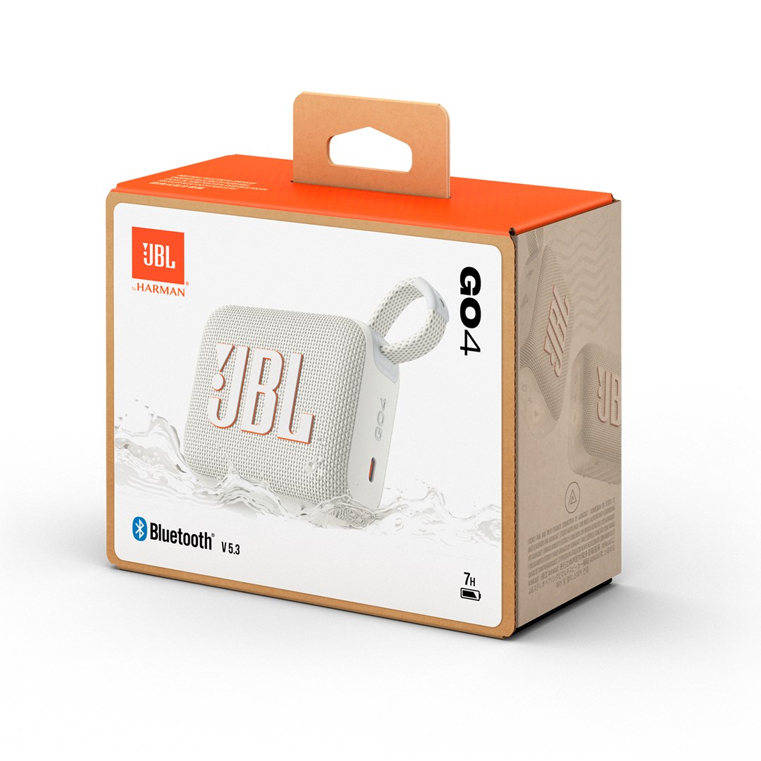 Altoparlant portativ JBL GO 4, i bardhë