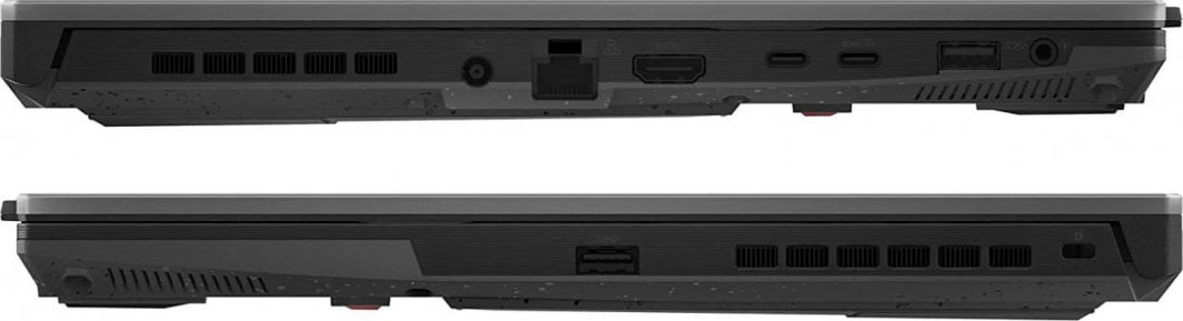 Laptop ASUS TUF Gaming A15, 15.6", AMD Ryzen 7 7735HS, 16 GB RAM, 1 TB SSD, NVIDIA GeForce RTX 4060, i zi dhe i hirtë