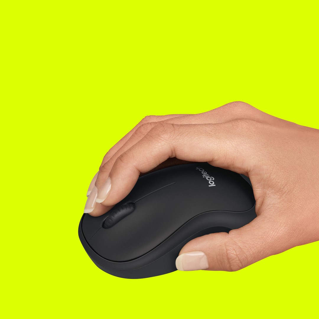 Mашина Logitech M220 SILENT, оптички, 1000 DPI, црна