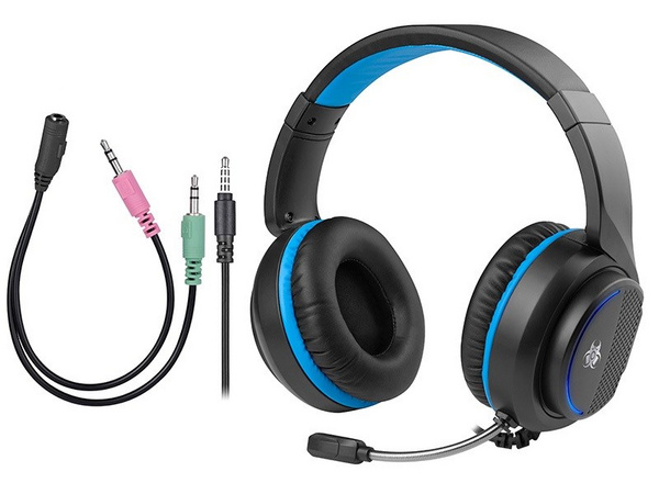 Kufje Tracer Gamezone Dragon Blue, të zeza/të kaltra