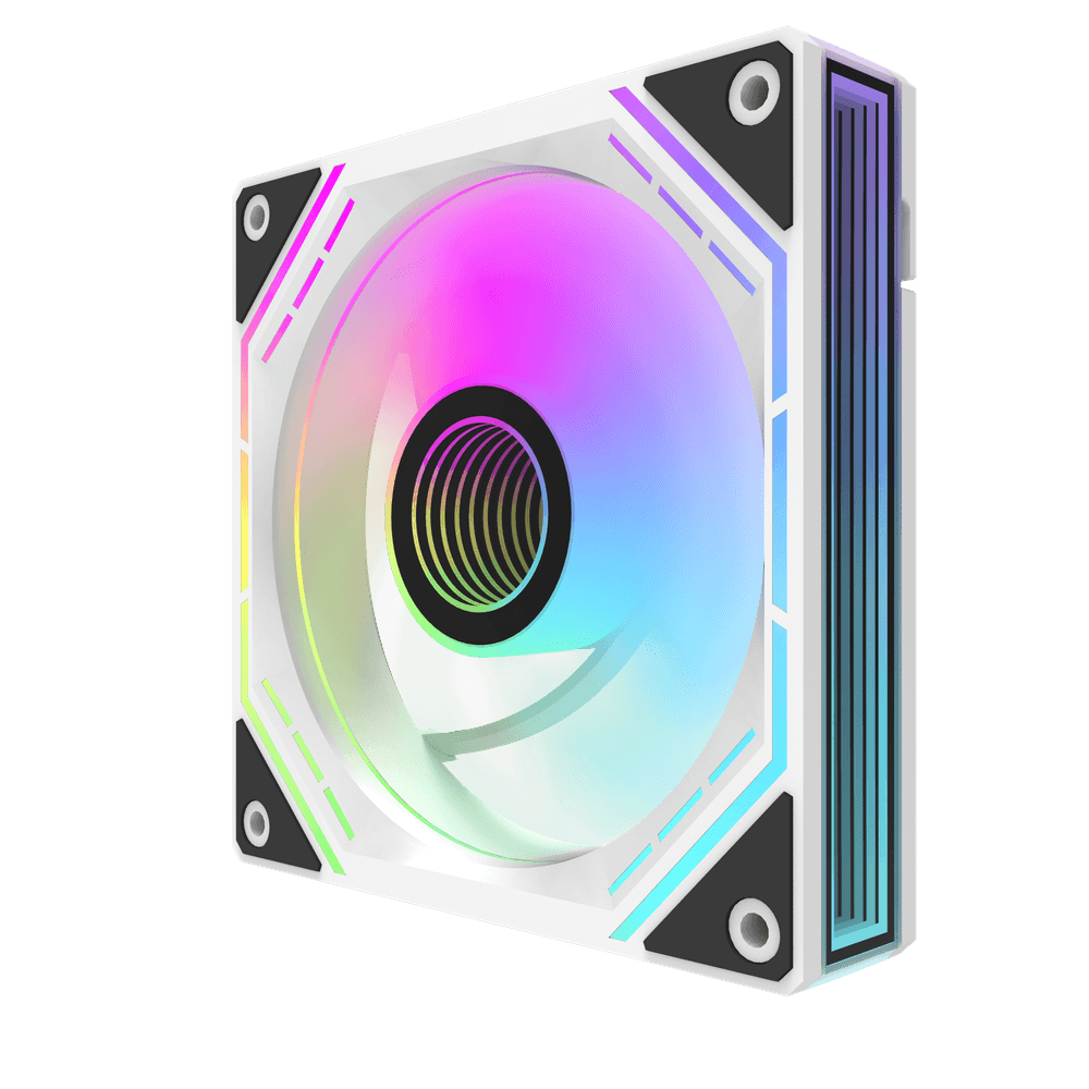 Ftohës Darkflash Fans Infinity 32 3-in-1, 120mm, ARGB, i bardhë