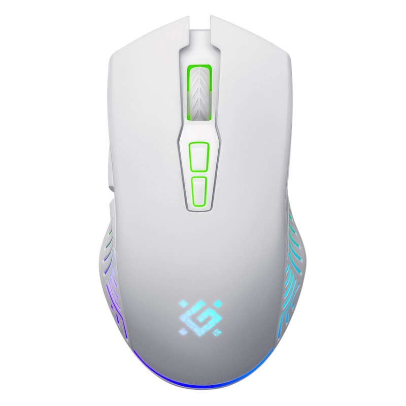 Maus gaming Defender PANDORA RF, 3200 DPI, wireless, i bardhë