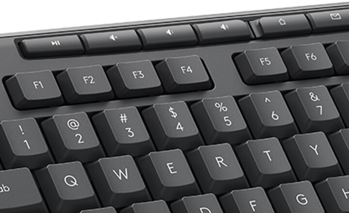 Set (tastierë + maus) Logitech MK295 Silent, i zi