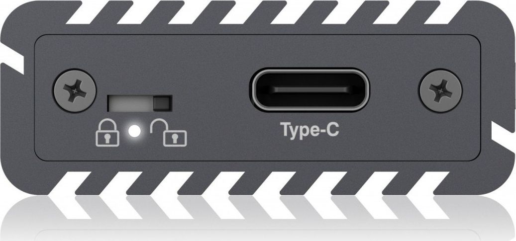Kuti e jashtme SSD Icy Box IB-1817MC-C31, M.2 NVMe SATA, USB-C 10Gbps, alumini i zi 4