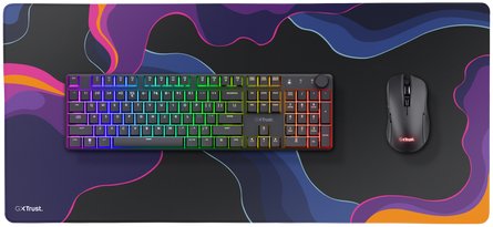 Mousepad Trust GXT 759 XXL Abstract, madhësi XXL, dizajn abstrakt, shumëngjyrësh