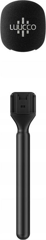Adapter dore për mikrofon Luucco WireFree Handheld, ergonomik, i zi
