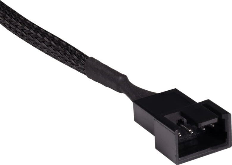 Kabllo splitter Alphacool 4 Pin në 4x 4 Pin PWM, 60 cm, i zi